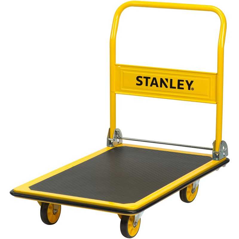 Carucior pliabil cu platforma STANLEY SXWTD-PC528, 910 x 610 x 870 mm, greutate maxima sustinuta 300 kg, din otel