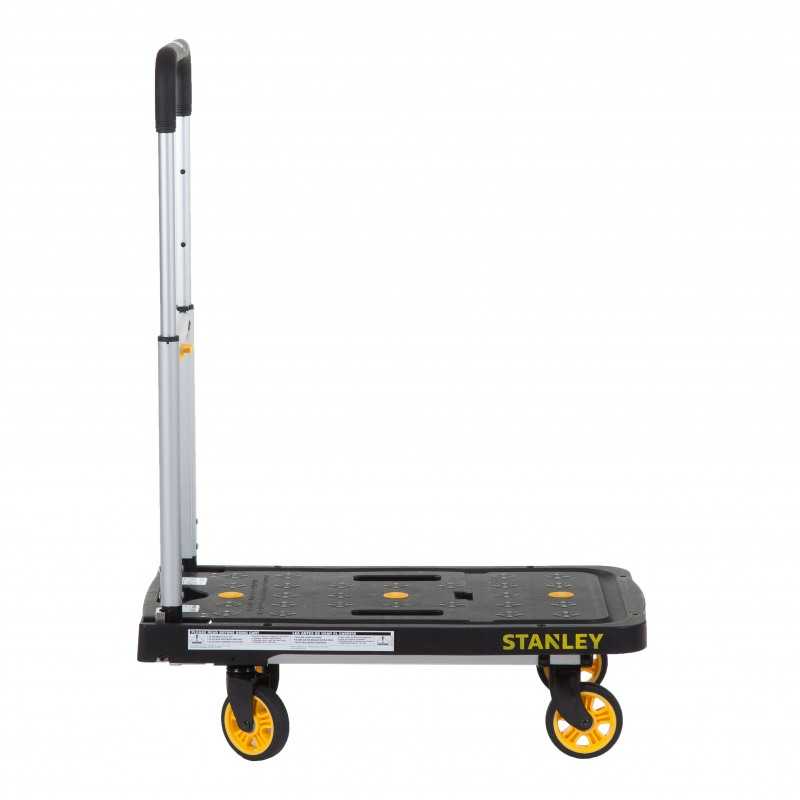 Carucior pliabil cu platforma STANLEY SXWTD-PC517, 680 x 410 x 920 mm, greutate maxima sustinuta 120 kg, din aluminiu