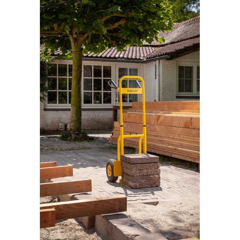 Carucior pliabil de transport tip liza STANLEY SXWTD-FT520, 310 x 260 mm, greutate maxima sustinuta 120 kg, din otel