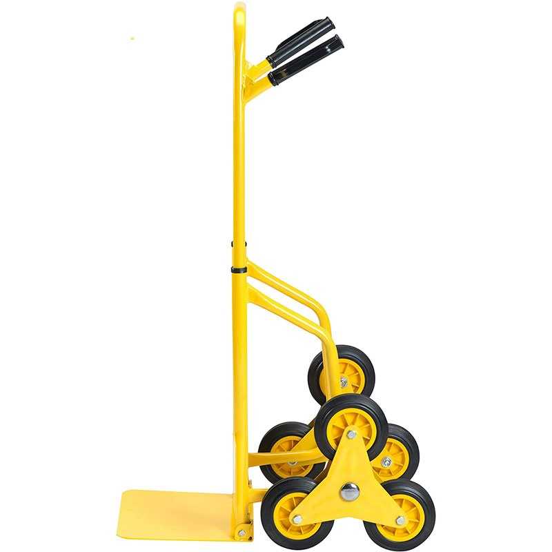 Carucior pliabil de transport tip liza STANLEY SXWTD-FT521, 300 x 200 mm, greutate maxima sustinuta 120 kg, din otel, 3 roti x 15 cm