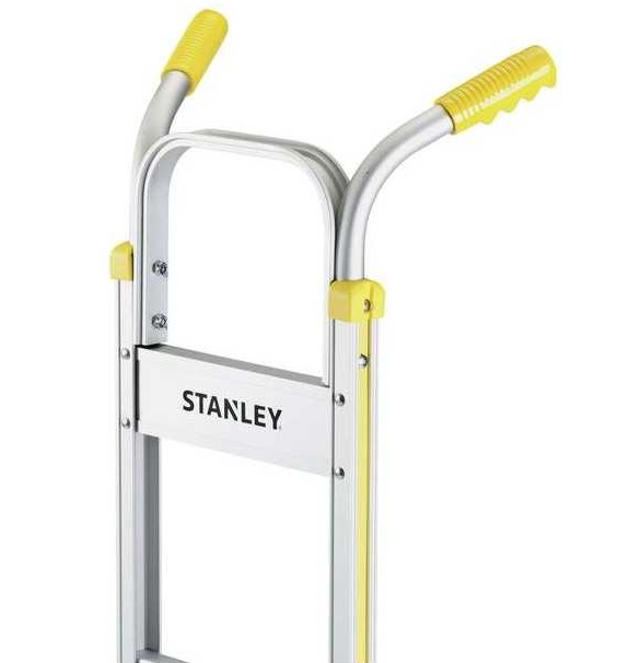 Carucior de transport tip liza, cu platforma pliabila, STANLEY SXWTI-HT514, 105 x 51 x 106 cm, greutate maxima sustinuta 200 kg, aluminiu, roti cauciuc