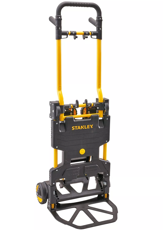 Carucior pliabil cu platforma 2-in-1 STANLEY SXWTD-FT586, greutate maxima sustinuta 80/137 kg, din otel