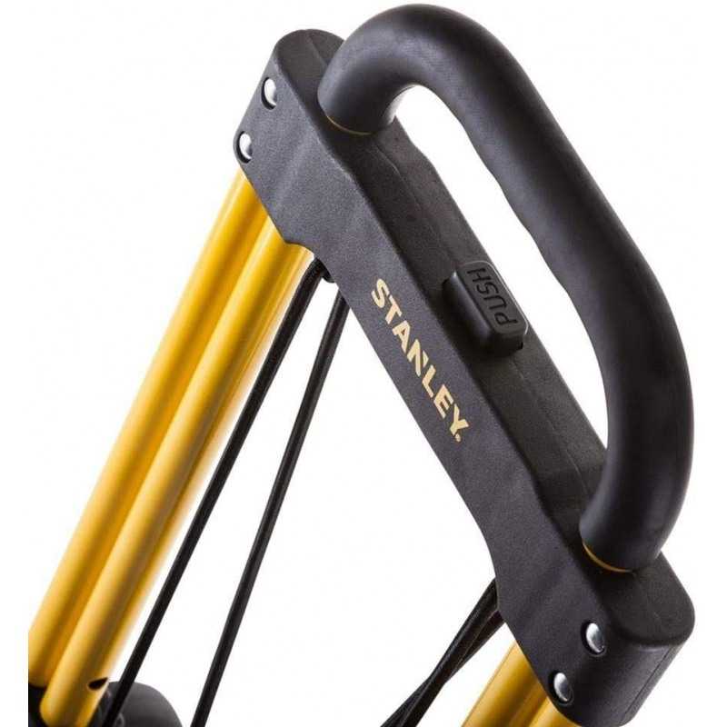 Carucior pliabil de transport tip liza STANLEY SXWT-FT591, 39 x 29 cm, greutate maxima sustinuta 270 kg, otel/aluminiu