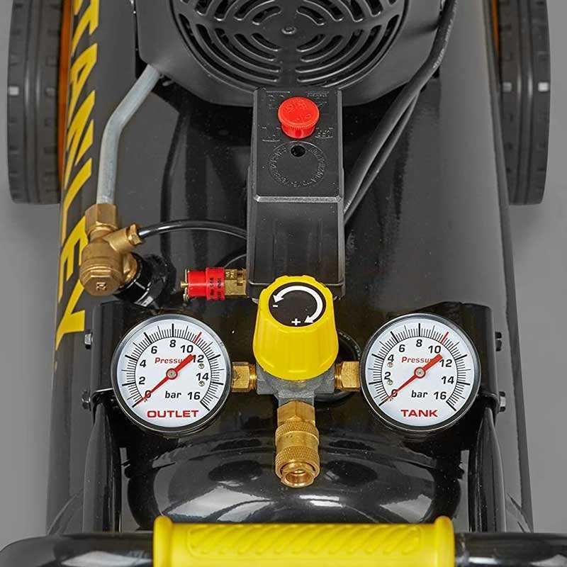 Compresor de aer orizontal STANLEY Fatmax D 251/10/24S, 1800 W, 2.5 CP, debit 240 l/min, 10 bar, butelie 24 litri, cu ulei