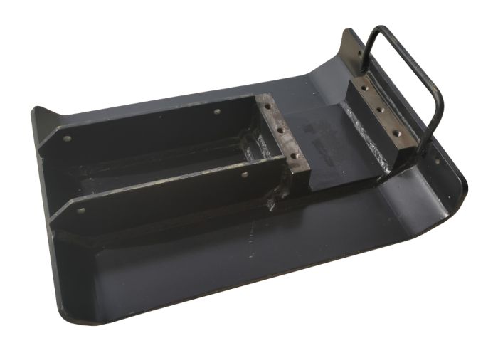 Talpa compactare MASTERPAC MH40120001, pentru compactorul MasterPac PC4012, grosime 10 mm, 555x400x170 mm, din otel