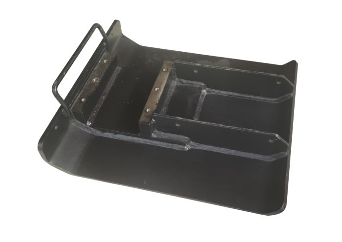 Talpa compactare MASTERPAC MH50180001, pentru compactorul MasterPac PC5018, grosime 10 mm, 560x500x170 mm, din otel