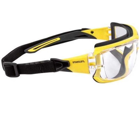 Ochelari de protectie STANLEY Gasket Clear SYE15-11D, lentile transparente, anti-aburire, din policarbonat