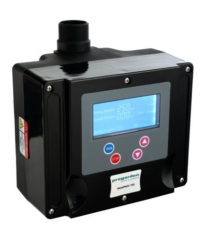 Controler automatizare pompe apa ProGARDEN AquaMatic 750 VFD 20-50Hz 4573000010, 750 W, 1 x 220V-in, 1 x 220V-out, compact, LED