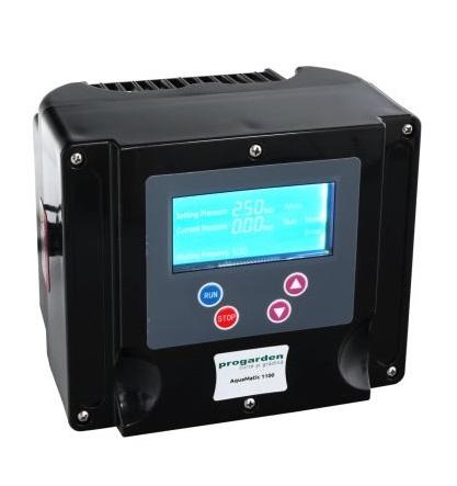 Controler automatizare pompe apa ProGARDEN AquaMatic 1100 VFD 20-50Hz 4573000011, 1100 W, 1 x 220V-in, 1 x 220V-out, compact, LED