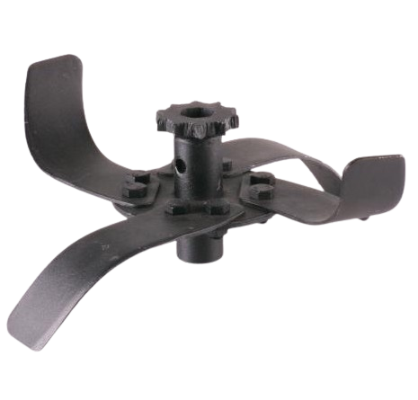 Set 4 cutite pentru motocultor TEXAS 90145067, montare pe partea stanga, la interior, pentru motocultorul Texas Futura 6003TG