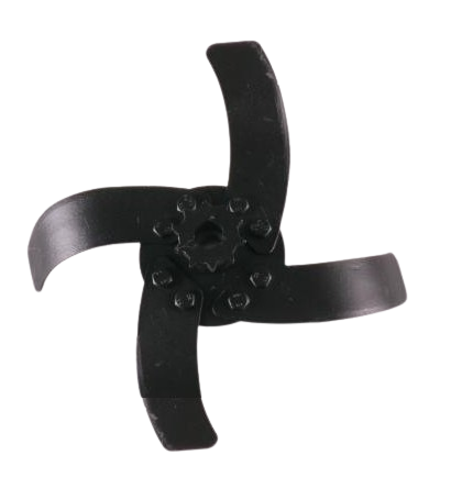 Set 4 cutite pentru motocultor TEXAS 90145067, montare pe partea stanga, la interior, pentru motocultorul Texas Futura 6003TG