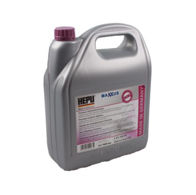 Antigel concentrat HEPU P999 G12++ SuperPlus, volum 5 litri, violet/roz