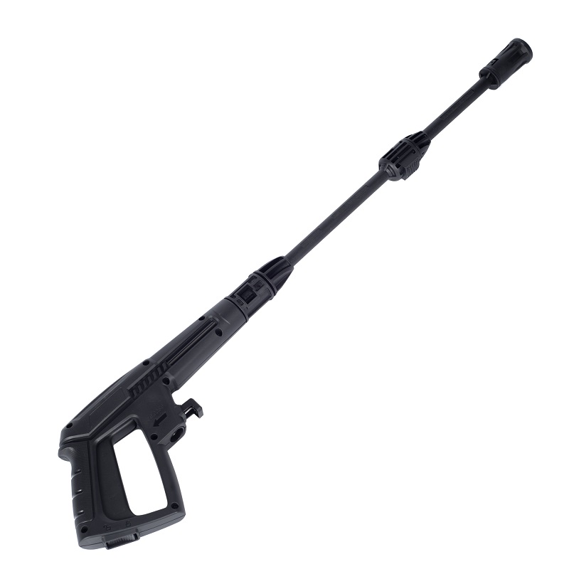 Aparat de spalat cu presiune DETOOLZ DZ-EC1002-S001-G01, 1800 W, presiune max. 140 bar, debit max. 7 l/min, furtun 5 m, IPX5, cu roti
