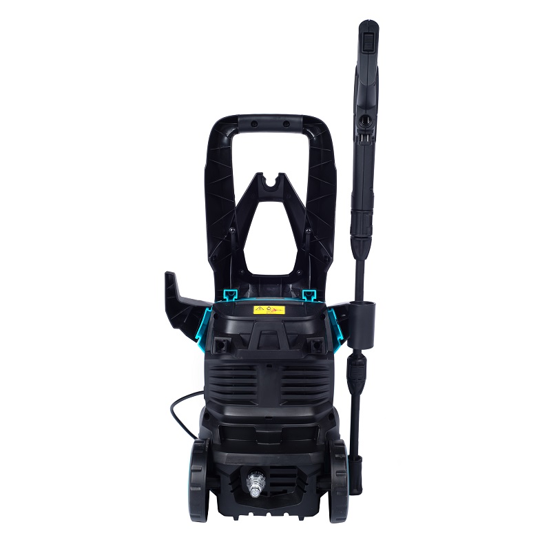 Aparat de spalat cu presiune DETOOLZ DZ-EC1002-S001-G01, 1800 W, presiune max. 140 bar, debit max. 7 l/min, furtun 5 m, IPX5, cu roti