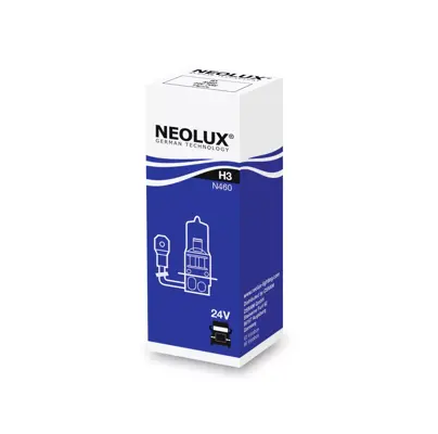 Bec far auto NEOLUX N460, H3, 24V, PK22s, 70W