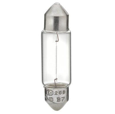 Bec soffite pentru camioane HELLA HEAVY DUTY 8GM 002 091-251, C10W, 24V, SV8.5-8, se vinde la set de 10 bucati/pret pe bucata