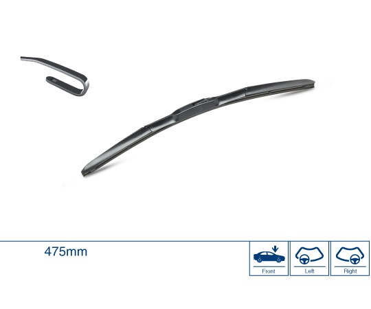 Lamela stergator universala pentru parbriz DENSO Hybrid DUR-048L, 475 mm