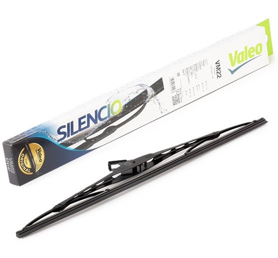 Lamela stergator arcuit auto VALEO Silencio Conventional Single VM22 574147, 410 mm, cu avertizare vizuala de uzura