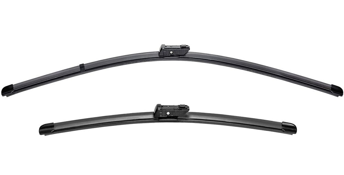 Set stergatoare parbriz auto VALEO Silencio Flat Blade Set VF962 577962, 650/430 mm, lama lata, cu spoiler