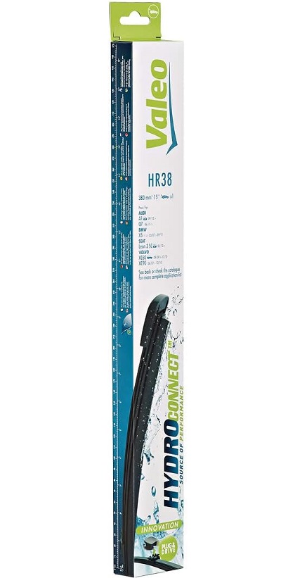 Lamela stergator auto pentru luneta VALEO Hydroconnect Rear HR38 578564, 380 mm