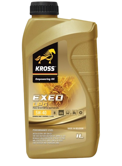 Ulei motor KROSS EXEO LPG 5W40 SN01161L-KS-19870, volum 1 litru, sintetic