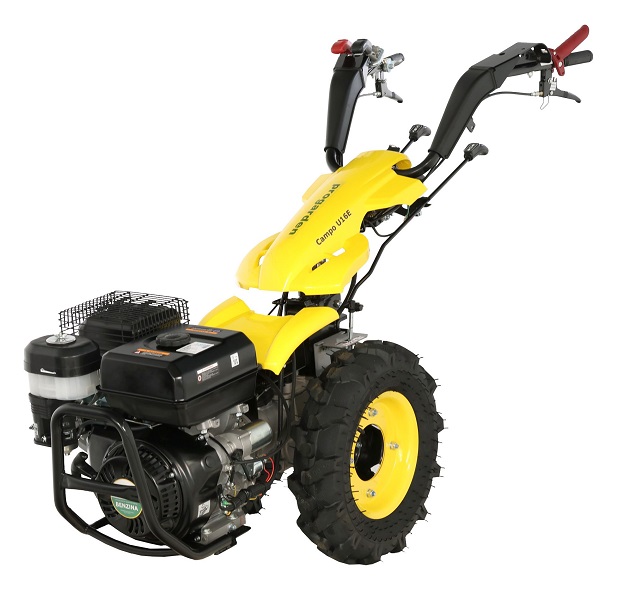 Motocultor multifunctional ProGARDEN Campo U16E, 14 CP, benzina, pornire electrica, 3+2 viteze, reductor + BT-X90N freza tractata 900 mm