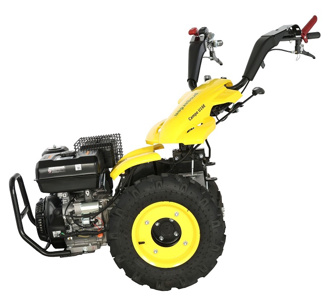 Motocultor multifunctional ProGARDEN Campo U16E, 14 CP, benzina, pornire electrica, 3+2 viteze, reductor + BT-X90N freza tractata 900 mm