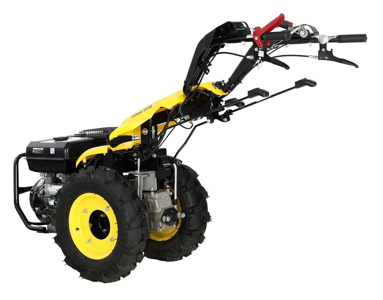 Motocultor multifunctional ProGARDEN Campo U16E, 14 CP, benzina, pornire electrica, 3+2 viteze, reductor + BT-X90N freza tractata 900 mm