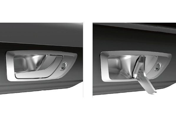 Cutie portbagaj auto ATERA Casar XL 082295, material ABS, aspect lucios, volum 530 litri, dimensiuni 2100 x 900 x 430 mm, argintiu