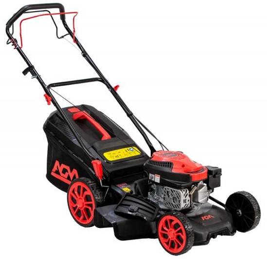 Masina de tuns iarba VILLAGER AGM 4624 R 082423, 3.4 CP, 2.5 kW, motor benzina 4T, 144.3 CC, latime lucru 460 mm, 7 nivele taiere, taiere 25-75 mm