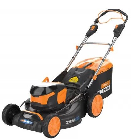 Masina de tuns iarba pe acumulator VILLAGER ZEN LM 4111 E Matic, 40V, latime lucru 46 cm, 5 niveluri taiere, 25-80 mm, cos 55 litri, fara acumulator/incarcator