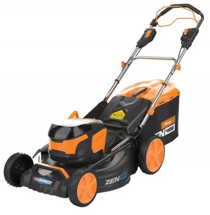 Masina de tuns iarba pe acumulator VILLAGER ZEN LM 5111 E Matic, 40V, latime lucru 51 cm, 5 niveluri taiere, 25-80 mm, cos 60 litri, fara acumulator/incarcator