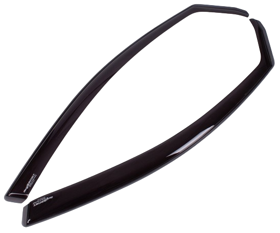 Set 2 paravanturi auto negre CLIMAIR CLS0033580D, partea montare fata, pentru Volkswagen Golf VI 5K1, 5 usi, hatchback, 11/2008-2013