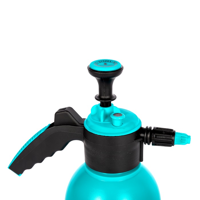 Pompa de stropit manuala DETOOLZ DZ-PM1003-S001-G01, volum 2 litri, debit 1-2 l/min, presiune 2 bar, temperatura max 40C