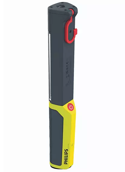 Lampa de lucru cu LED PHILIPS XPERION 6000 LINE X60LINEX1, 3 W, 300 lumeni, 3.7V, baterie Li-ion 2200 mAh, alimentare USB-C