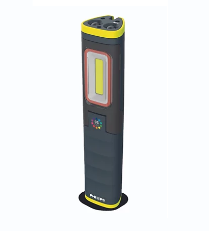 Lampa de lucru cu LED PHILIPS XPERION 6000 UV PILLAR X60UVPIX1, 5 W, 500 lumeni, 3.7V, baterie Li-ion 4400 mAh, alimentare USB-C