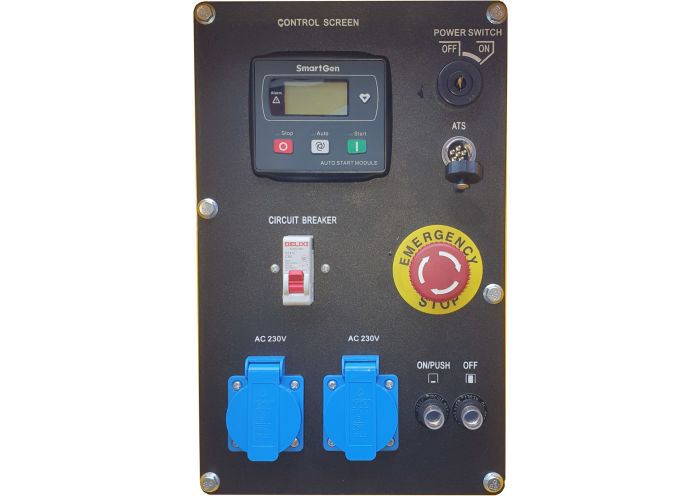 Generator insonorizat STAGER YDE15000T 11580015000T, diesel, monofazat, 11 kVA, 48 A, 3000 rpm