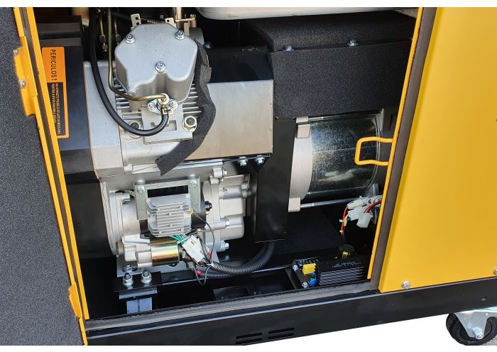 Generator insonorizat STAGER YDE15000T 11580015000T, diesel, monofazat, 11 kVA, 48 A, 3000 rpm