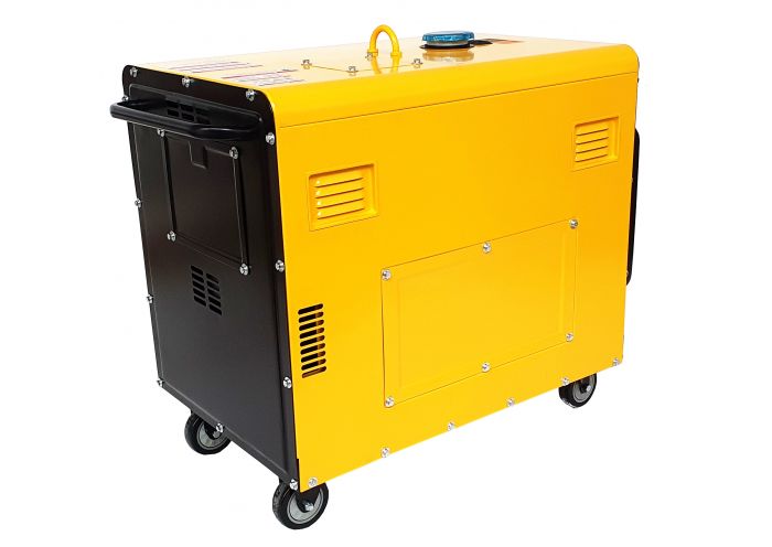 Generator insonorizat STAGER YDE7000TD 1158007000TD,diesel, monofazat, 5 kW, 18 A, 3000 rpm