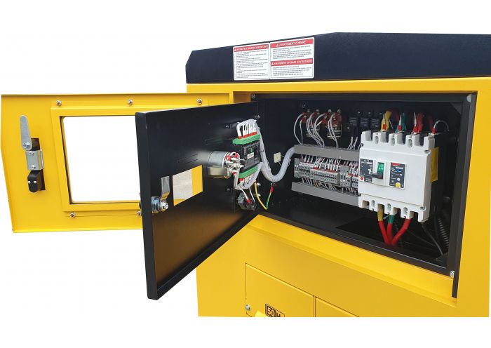 Generator insonorizat STAGER YDY70S3 1158000070S3, diesel, trifazat, 62 kVA, 89 A, 1500 rpm