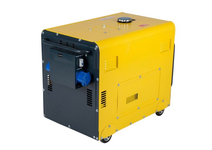 Generator insonorizat STAGER DG 5500S+ATS 4500005500ATS, diesel, monofazat, 4.2 kW, 3000 rpm, include automatizare