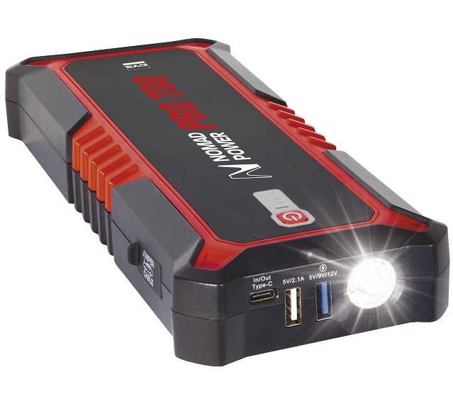 Robot pornire auto GYS Nomad Power Pro 700 027510, curent maxim pornire 1500 A, 2 porturi USB, 1 port 15 V - 10 A