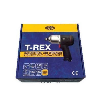 Pistol pneumatic de impact MAGNETI MARELLI T-Rex 007936331020, antrenor patrat 1/2 inch, 1280 Nm, 6.3 bar, 340 l/min, 7000 rpm