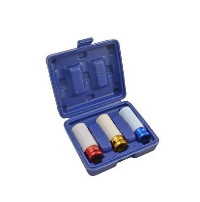 Set 3 chei tubulare de impact MAGNETI MARELLI 007936331030, prindere patra 1/2 inch, deschidere chei 17/19/21 mm, pentru jante aliaj