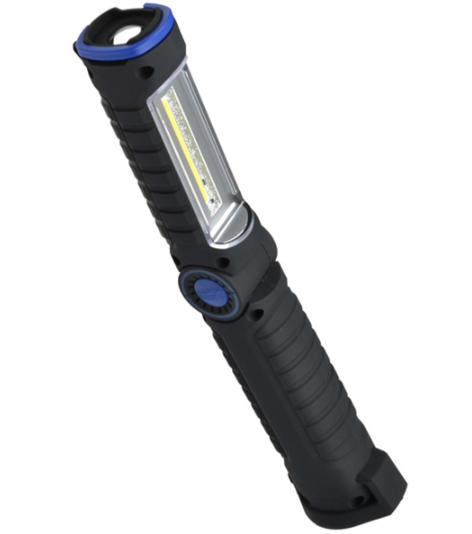 Lampa de lucru MAGNETI MARELLI 007935030030, LED COB, 3W + 3W, 240/160 lm, rotativa, magnetica, baterie reincarcabila