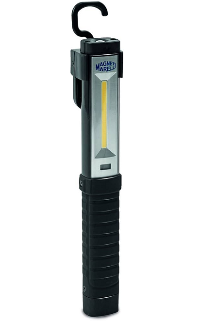 Lampa de lucru MAGNETI MARELLI 007935030150, LED COB, 3W, 300/150/50 lm, rotatie 360, baterie reincarcabila, cu carlig, magnetica