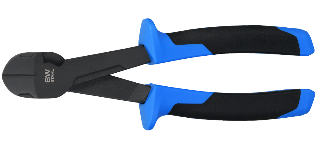 Cleste pentru taiere diagonala SW-STAHL 40685L, lungime 200 mm, otel crom vanadiu, manere aderente