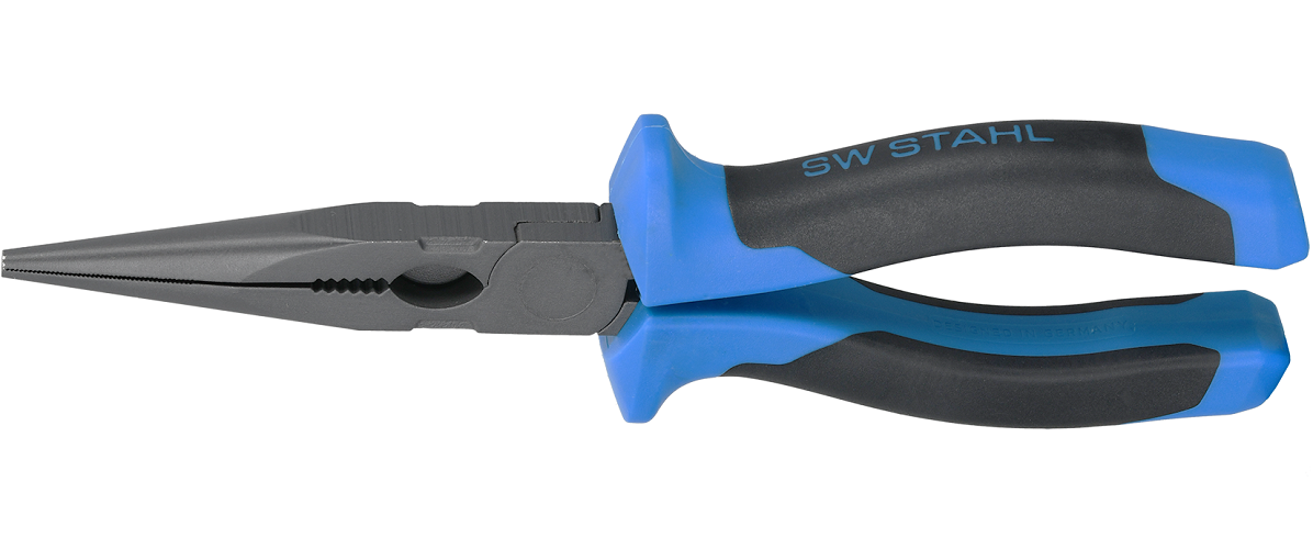 Cleste cu varf alungit SW-STAHL 40785L, lungime 200 mm, otel crom vanadiu, manere aderente