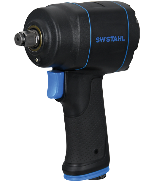 Cheie pneumatica de impact SW-STAHL S3465, cap antrenor 1/2 inch, cuplu max 1300 Nm, lungime 118 mm, 6.3 bar, 10000 rpm