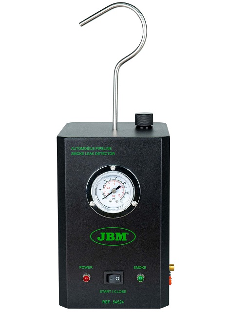 Detector pentru scurgeri de fum JBM 54524, debit 10 l/min, 15 psi, alimentare de la bateria auto 12V